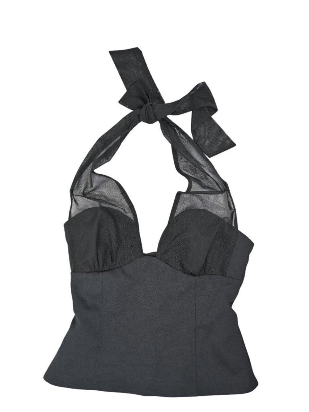 Kookai Oyster Mesh Top KT4134 in Black